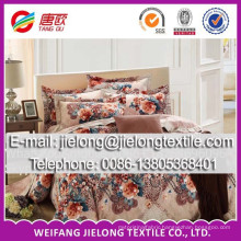 new design 100% cotton double bedding set Designer bedding set 100% cotton 4pcs duvet cover bed sheet pillowcases